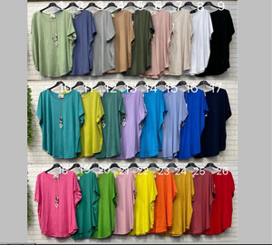 T-Shirt mit Kette, verschiedene Farben, Einheitsgröße, F/S 2022