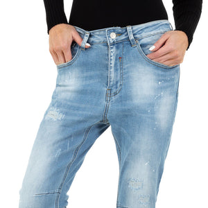Damen Jeans von Jewelly Jeans - blue,   F/S 2021