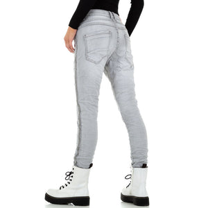 Damen Jeans von Jewelly Jeans - lgrey ,  F/S 2021