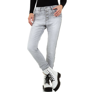 Damen Jeans von Jewelly Jeans - lgrey ,  F/S 2021