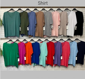 T-Shirt, Einheitsgröße, verschiedene Farben, F/S 2022