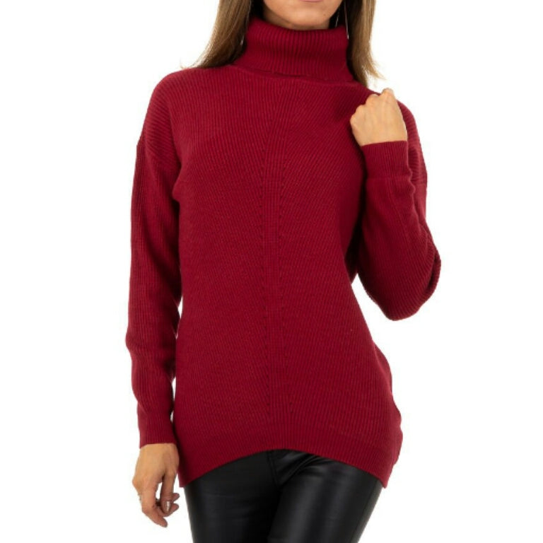Damen Pullover  Gr. One Size - red, H/W
